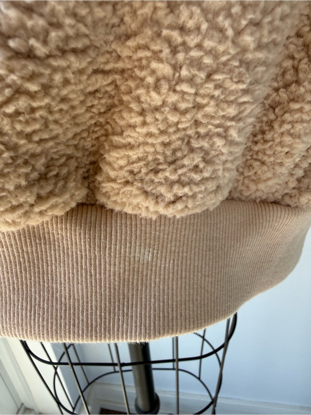 OAK + FORT Plush Sherpa Hoodie - Picture 6 of 6